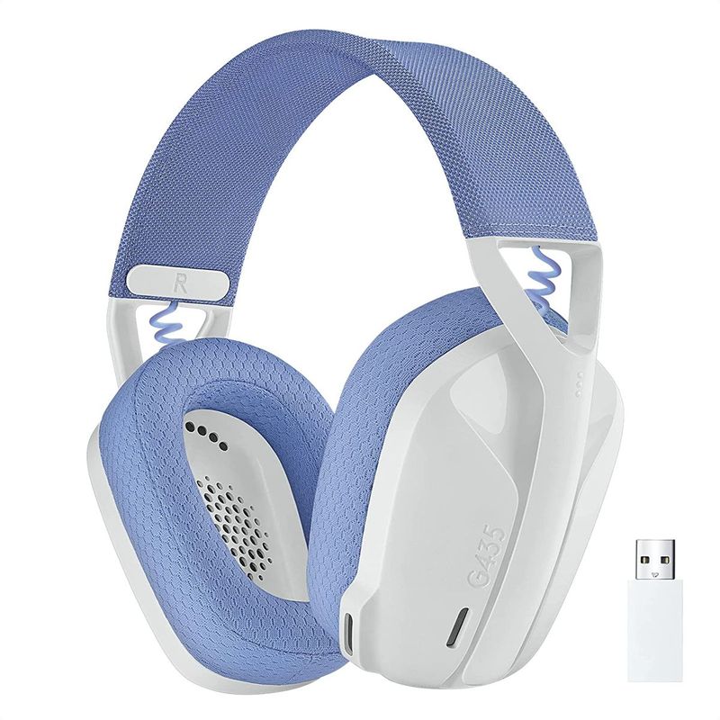 LOGITECH - Diadema Gamer Inalámbrica  Bluetooth Logitech G435 Pc Ps4 Blanco