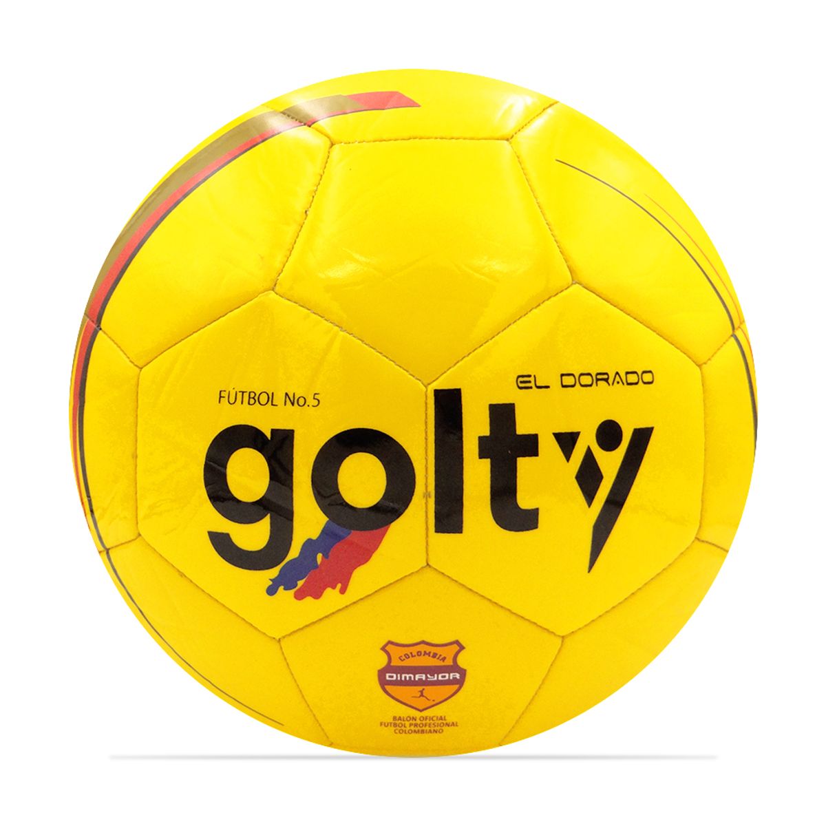 GOLTY - Balon Golty Futbol No Profesional Dorado-Amarillo