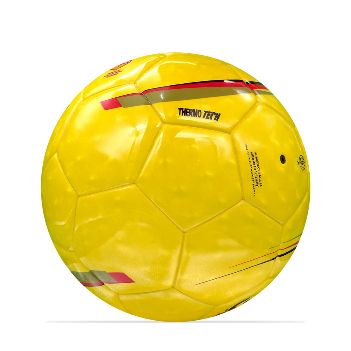 GOLTY - Balón De Fútbol Golty Prof Dorado Thermotech 5-Amarillo