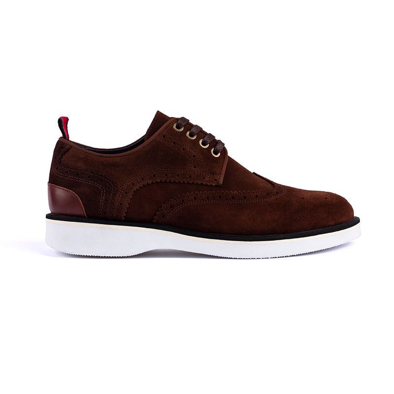 AMBITIOUS - Zapatos Para Hombre En Cuero CA-6445AM5 Café