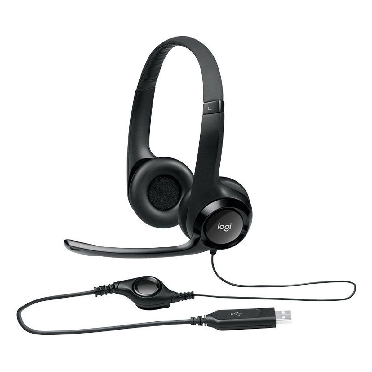 LOGITECH - Diadema logitech alàmbrico usb h390