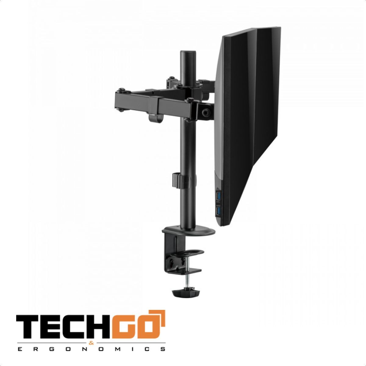 GENERICO - Soporte De Monitor, Escritorio, Tv  17-32 Techgo Spm-1104