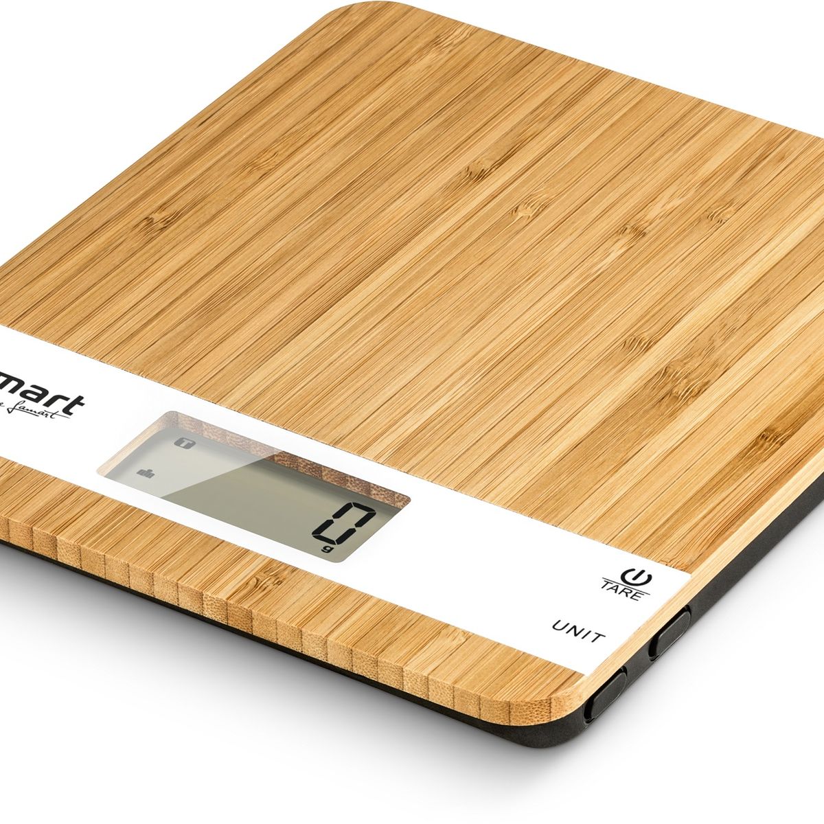 LAMART - Balanza de Cocina Gramera Digital Lamart LT7024 Bamboo