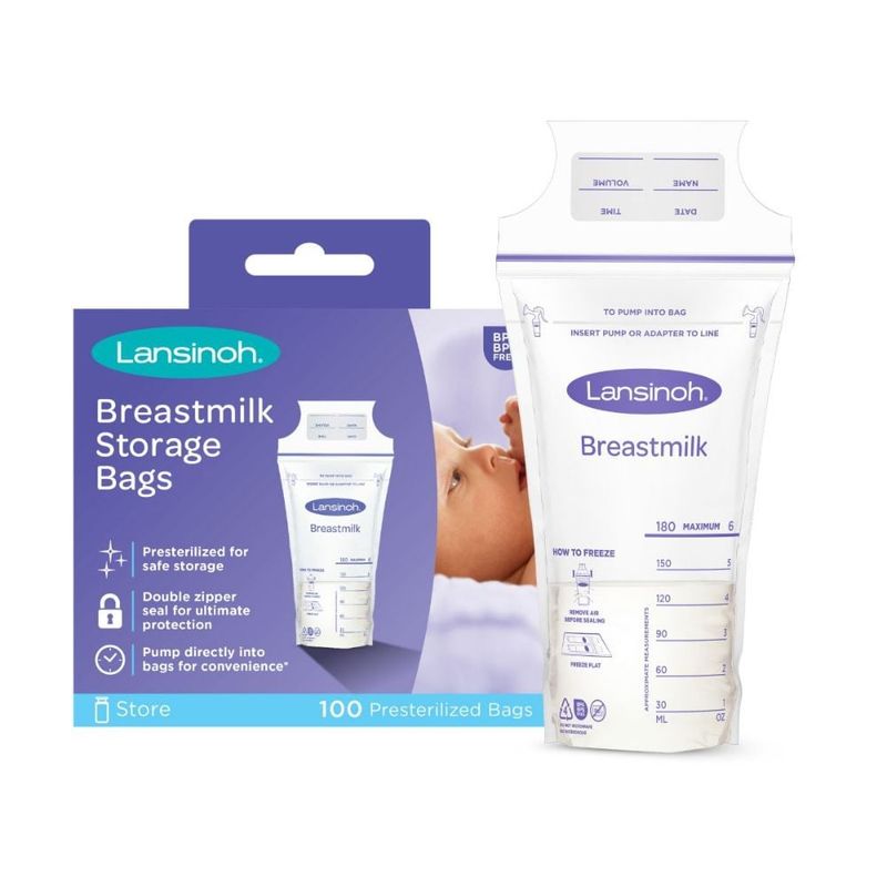 LANSINOH - Bolsas almacenamiento leche materna lansinoh