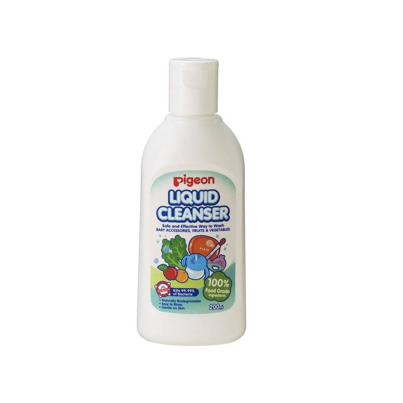 PIGEON - Limpiador jabón líquido tetero pigeon 200 ml