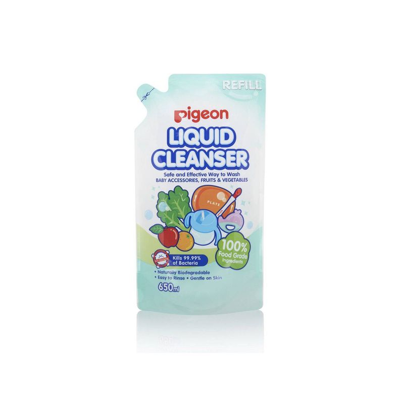 PIGEON - Limpiador jabón líquido tetero pigeon 650 ml Refill