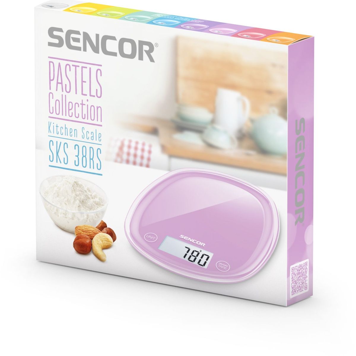 SENCOR - Balanza de Cocina Gramera Digital Sencor SKS 38RS
