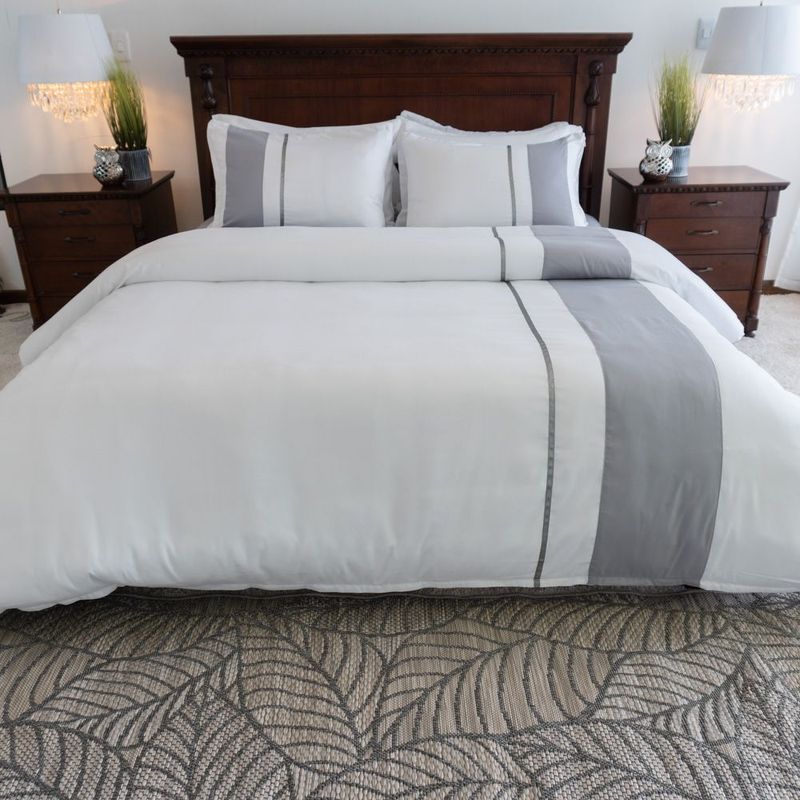 AMARE HOME - Set Duvet Cover blanco - Colección Speranza Sencillo.