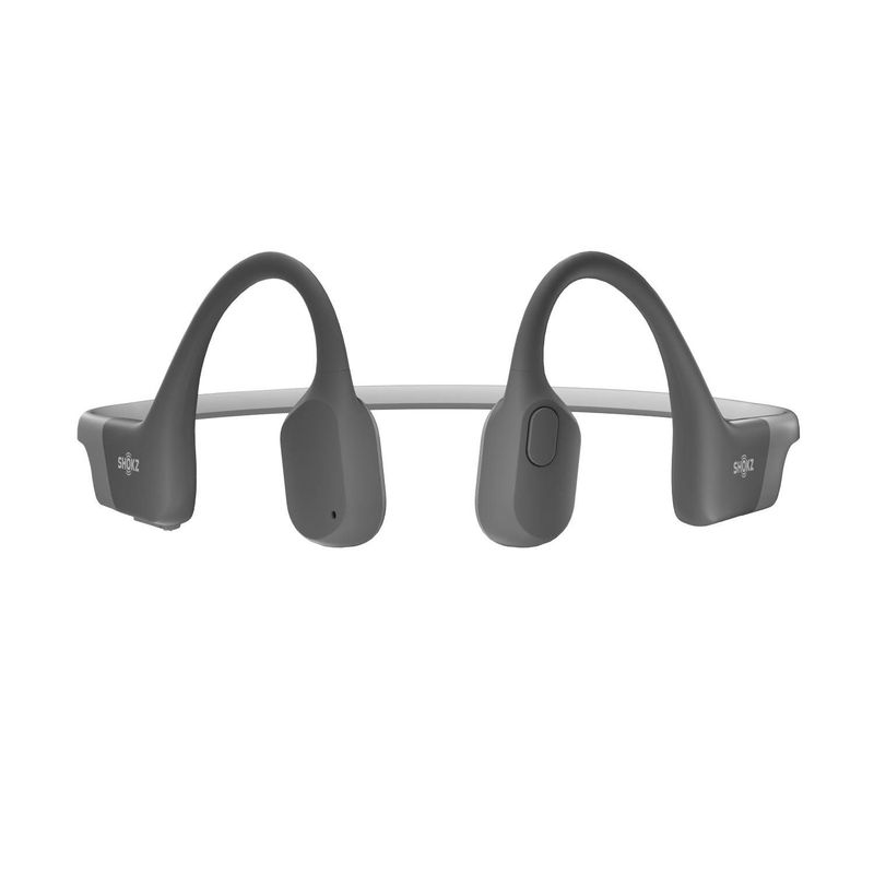 SHOKZ - Audífonos de Conducción Ósea Bluetooth Shokz OpenRun Gris