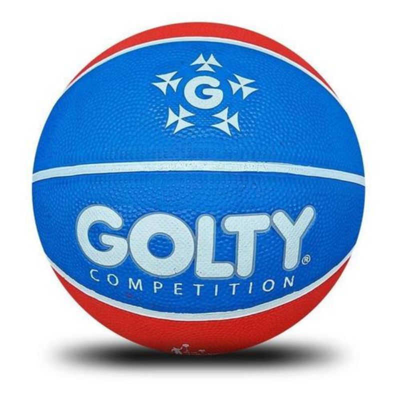 GOLTY - Balón De Baloncesto Golty Competition Colors No.7-Rojo