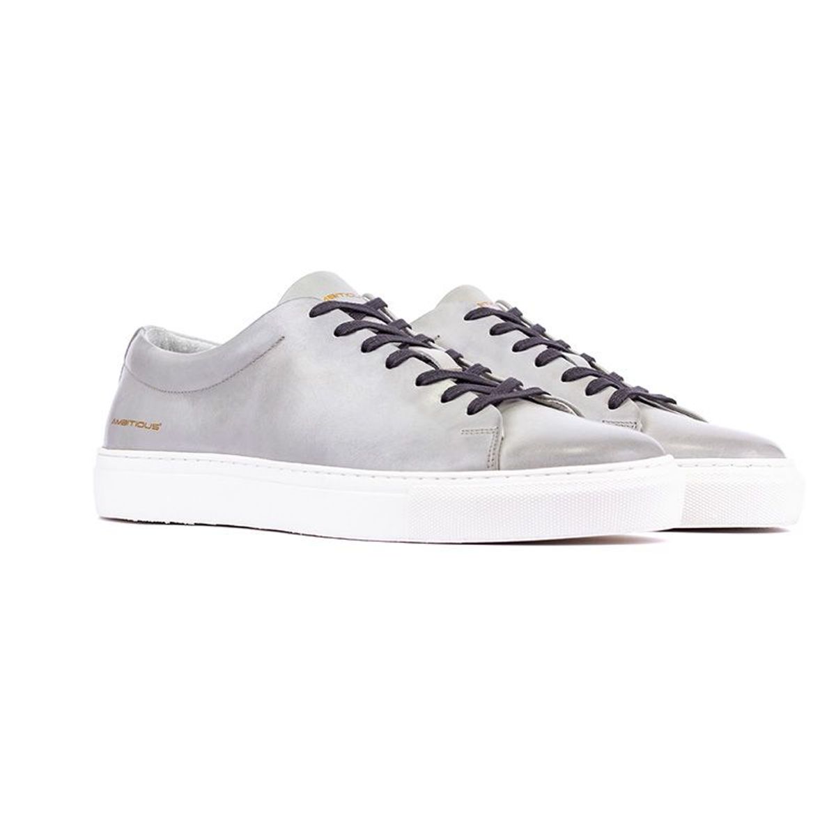 AMBITIOUS - Tenis Casuales En Cuero Gris Ambitious CA-10184AM3