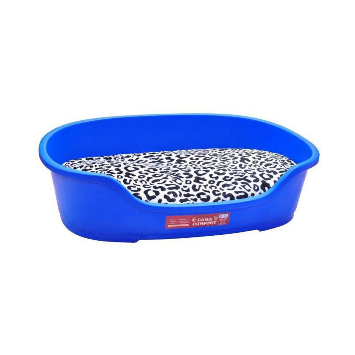 AFM - Cama plástica con colchón removible para perro + regalo