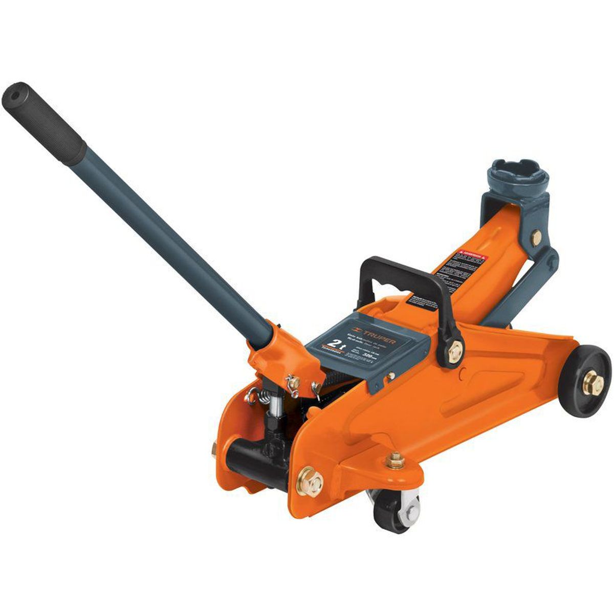 TRUPER - Gato hidraulico tipo zorro 30 movimientos 2 toneladas truper
