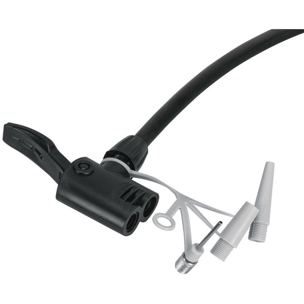 TRUPER - Bomba Manual Para Bicicleta En Acero Inoxidable Con Válvulas Truper