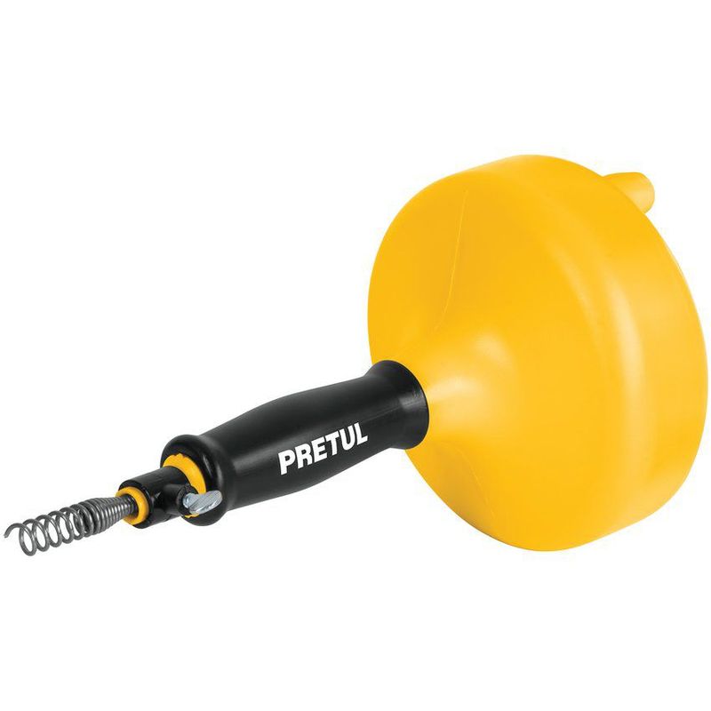 PRETUL - Sonda Destapacaños De 4.5 Metros Para Tuberías De 1.1/2" Pretul