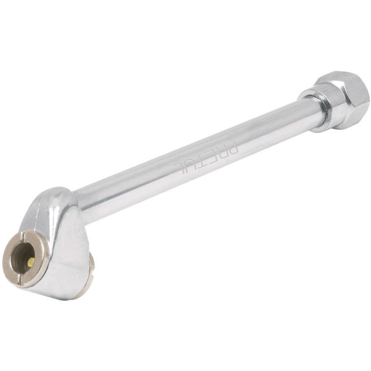PRETUL - Inflador De Llantas Metálico, Rosca 1/4 Npt Con Cabeza Doble Pretul