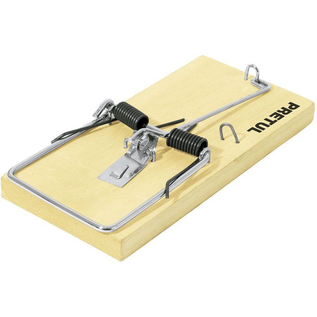 PRETUL - Trampa Para Ratones En Madera De 18 Cm, Uso Profesional Pretul