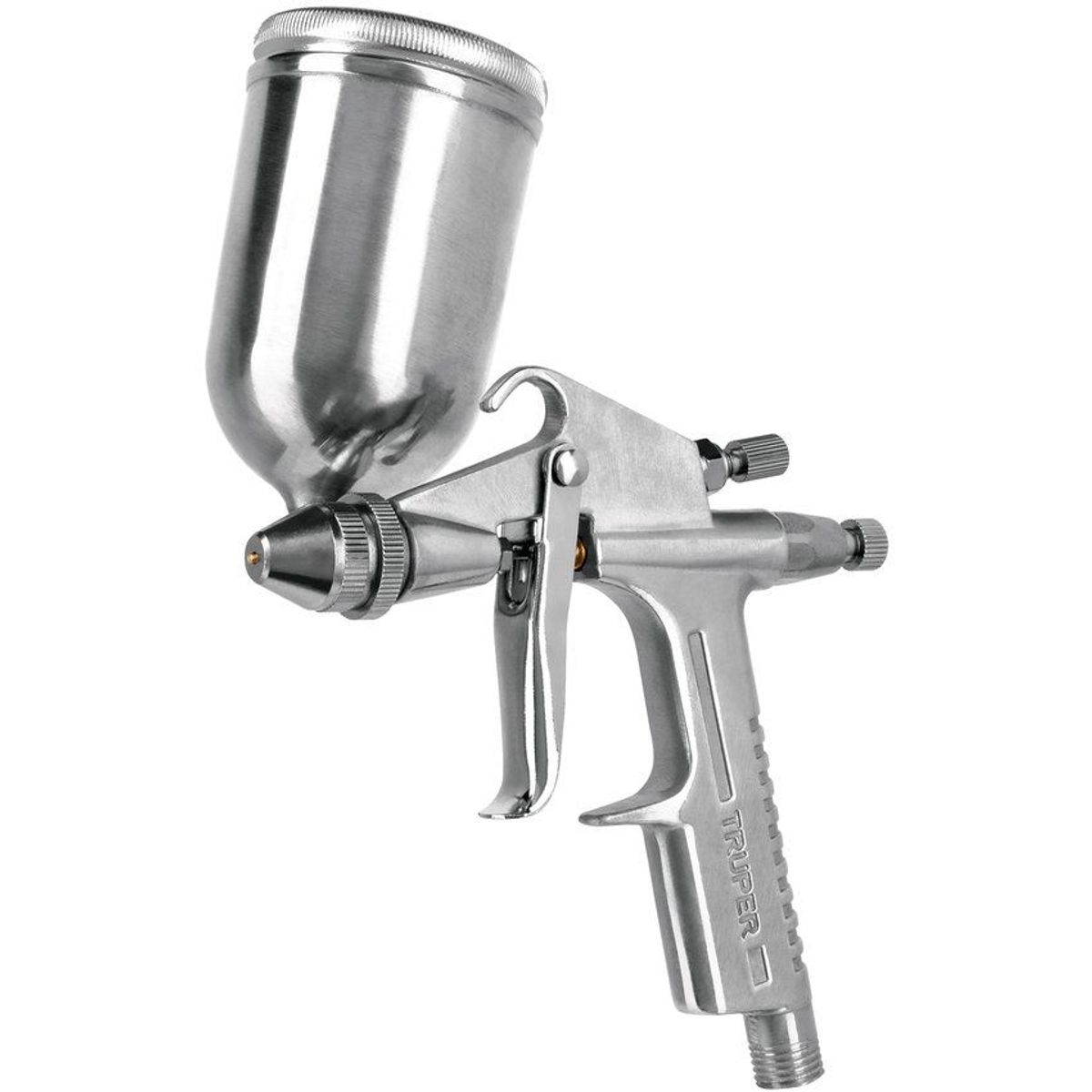 TRUPER - Pistola Para Pintar De Gravedad Lvmp 130 Ml, Boquilla 0.5 Mm Truper