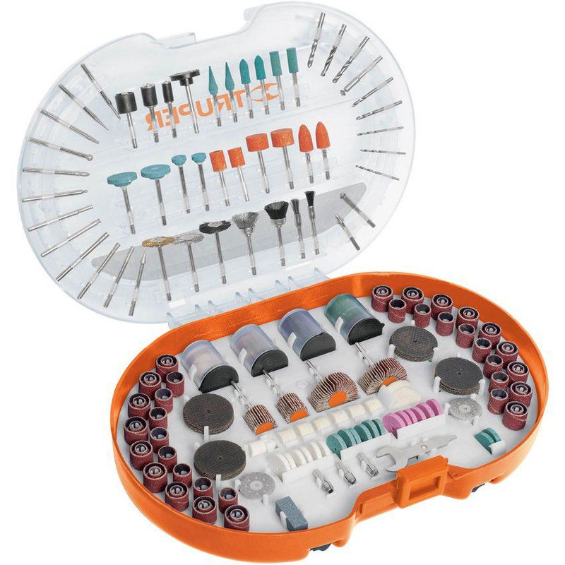 TRUPER - Kit De Accesorios Para Mototool Con 276 Piezas Y Estuche Truper