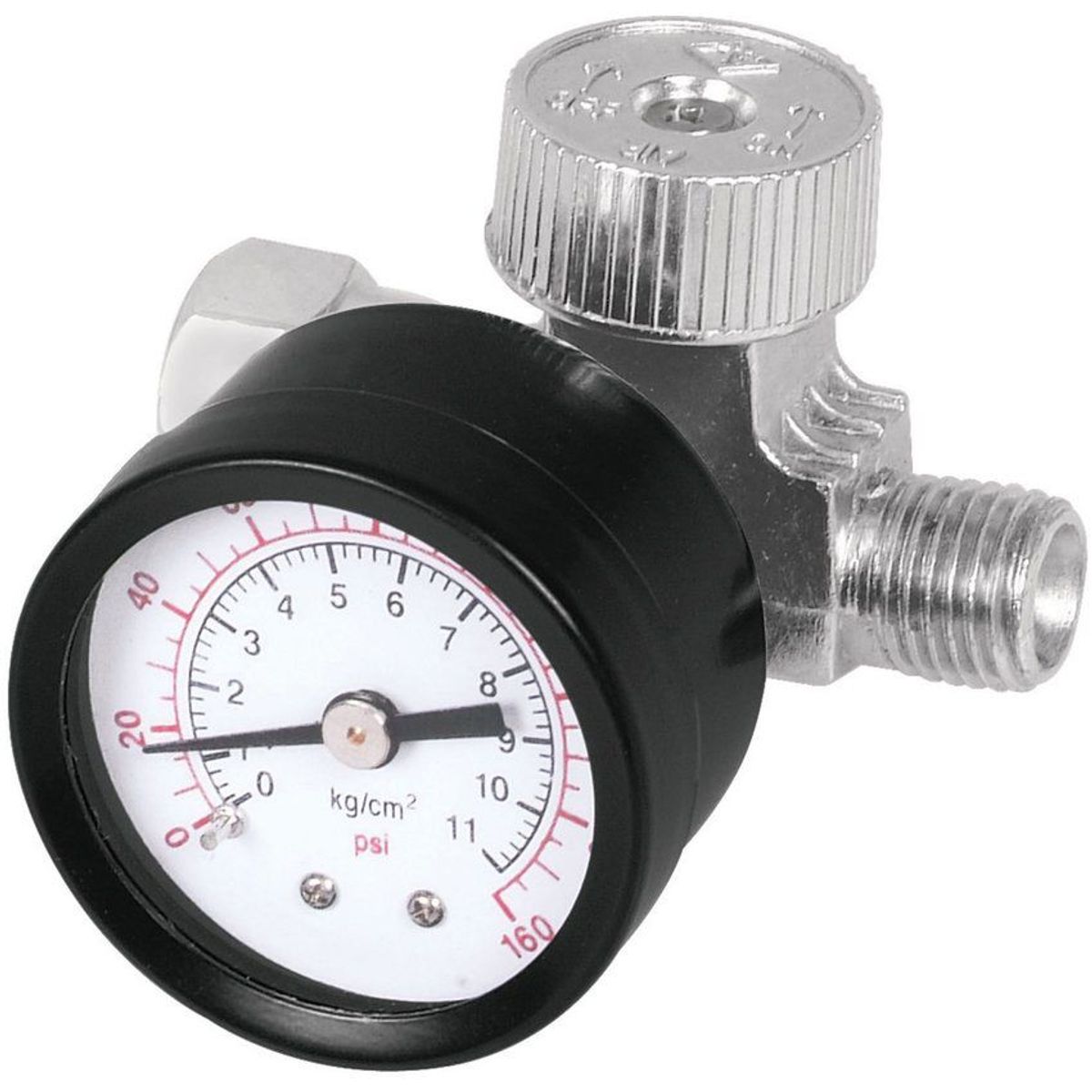 TRUPER - Regulador De Aire De 160 Psi Con Manómetro Para Compresor Truper