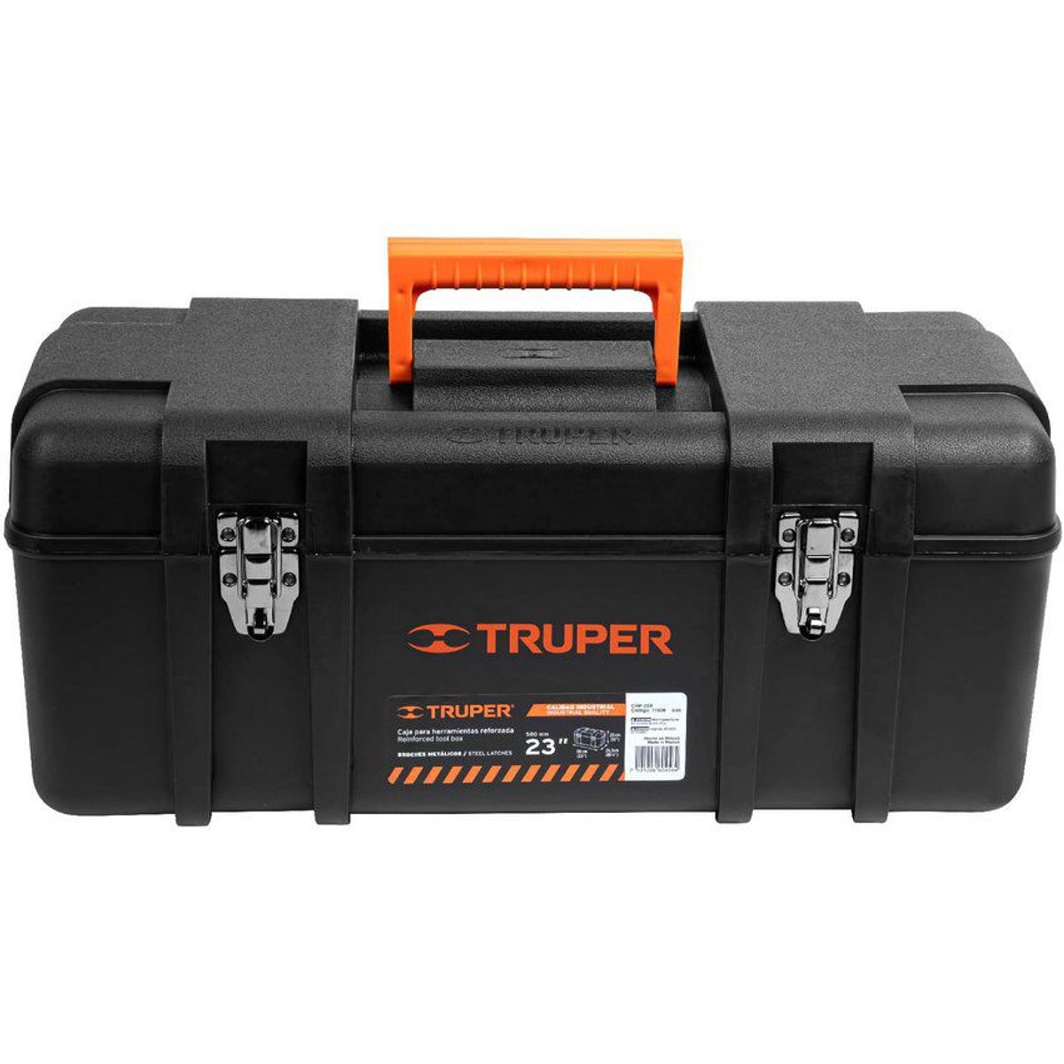 TRUPER - Caja De Herramientas Industrial De 58 Cm Con Charola Truper