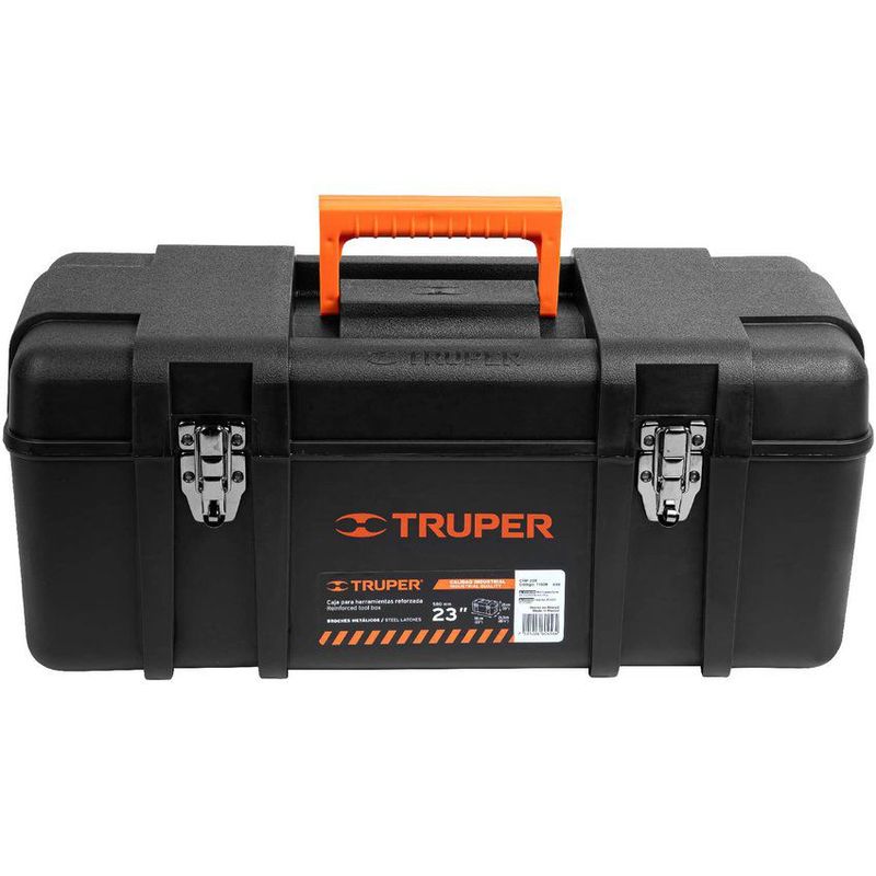 TRUPER - Caja De Herramientas Industrial De 58 Cm Con Charola Truper