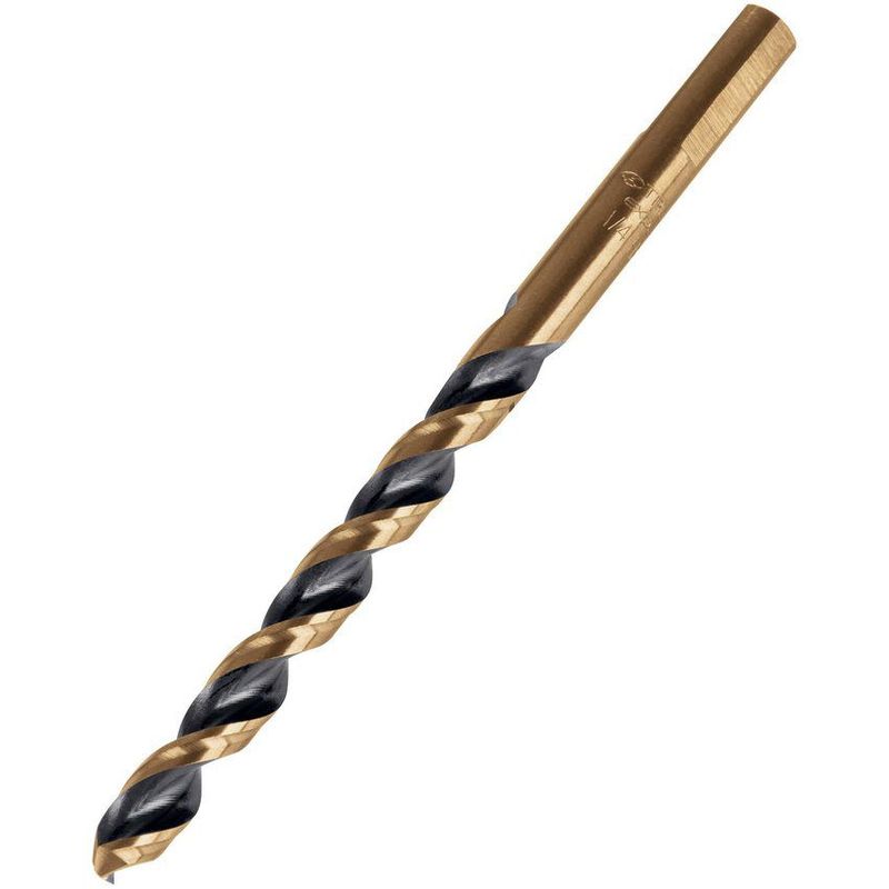 TRUPER - Broca Acero Rápido De 9/32", Largo 3", Zanco Redondo Truper