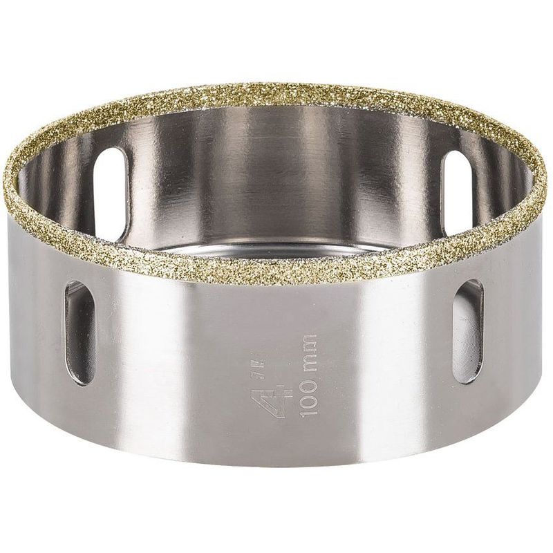 TRUPER - Sierra Copa Diamantada De 4" (100 Mm) Borde Continuo Truper
