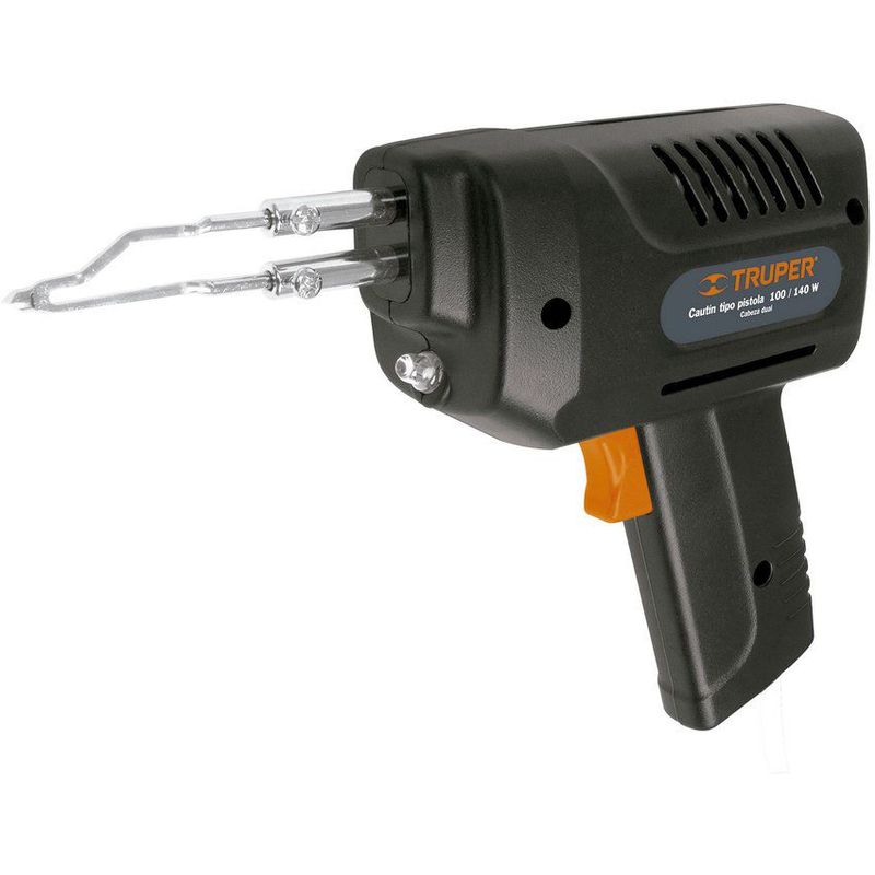 TRUPER - Cautín tipo Pistola para Soldar de 140 W, 2 Temperaturas Truper