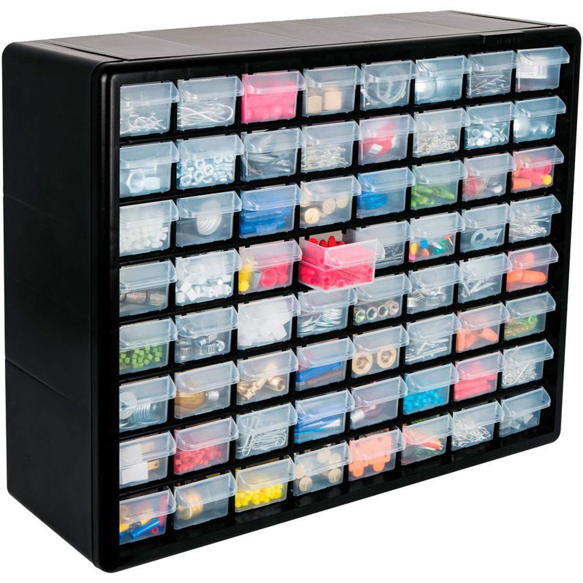TRUPER - Organizador De Accesorios De 51 Cm Con 64 Compartimientos Truper