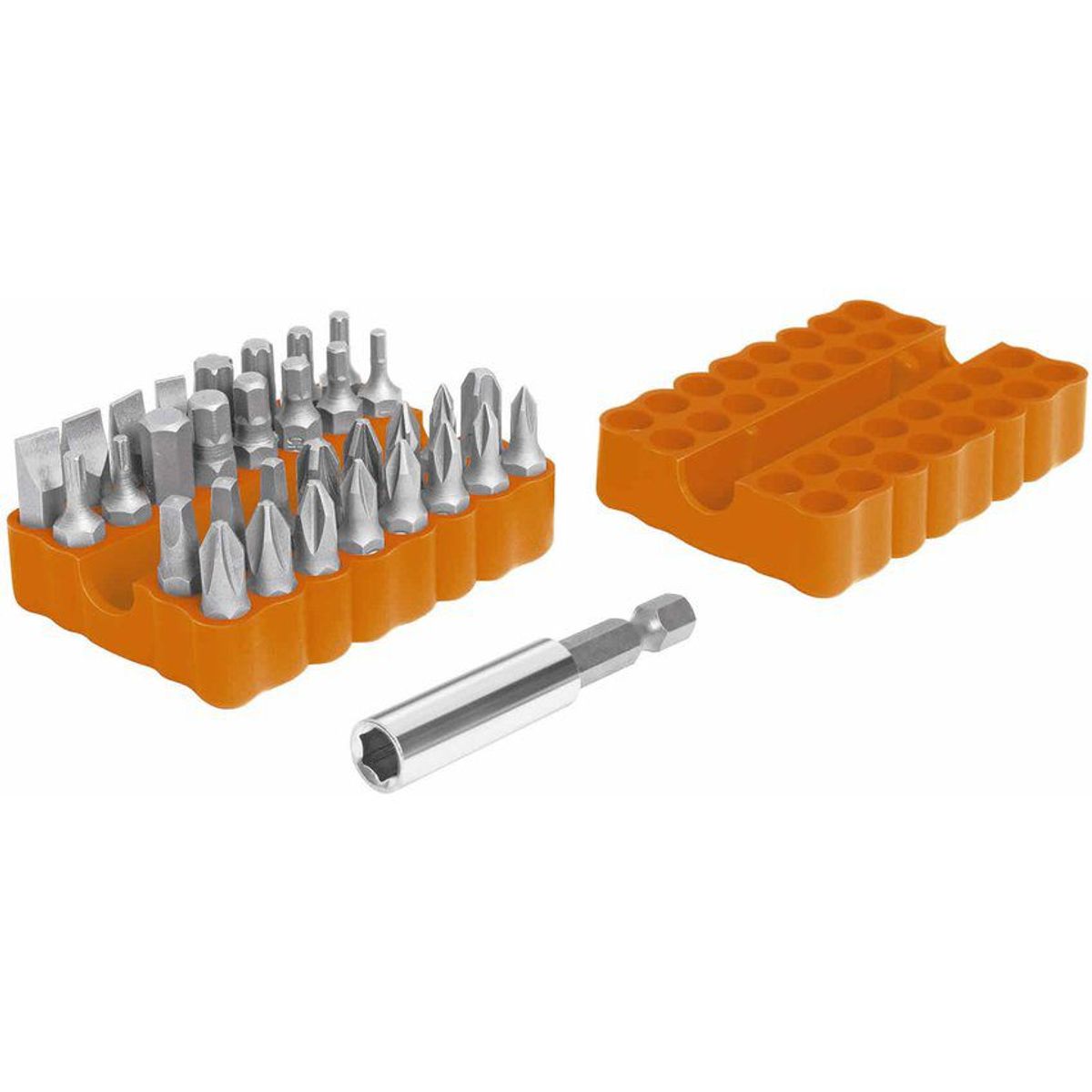 TRUPER - Juego De 33 Puntas De 1" Para Destornillador Y Taladro Truper