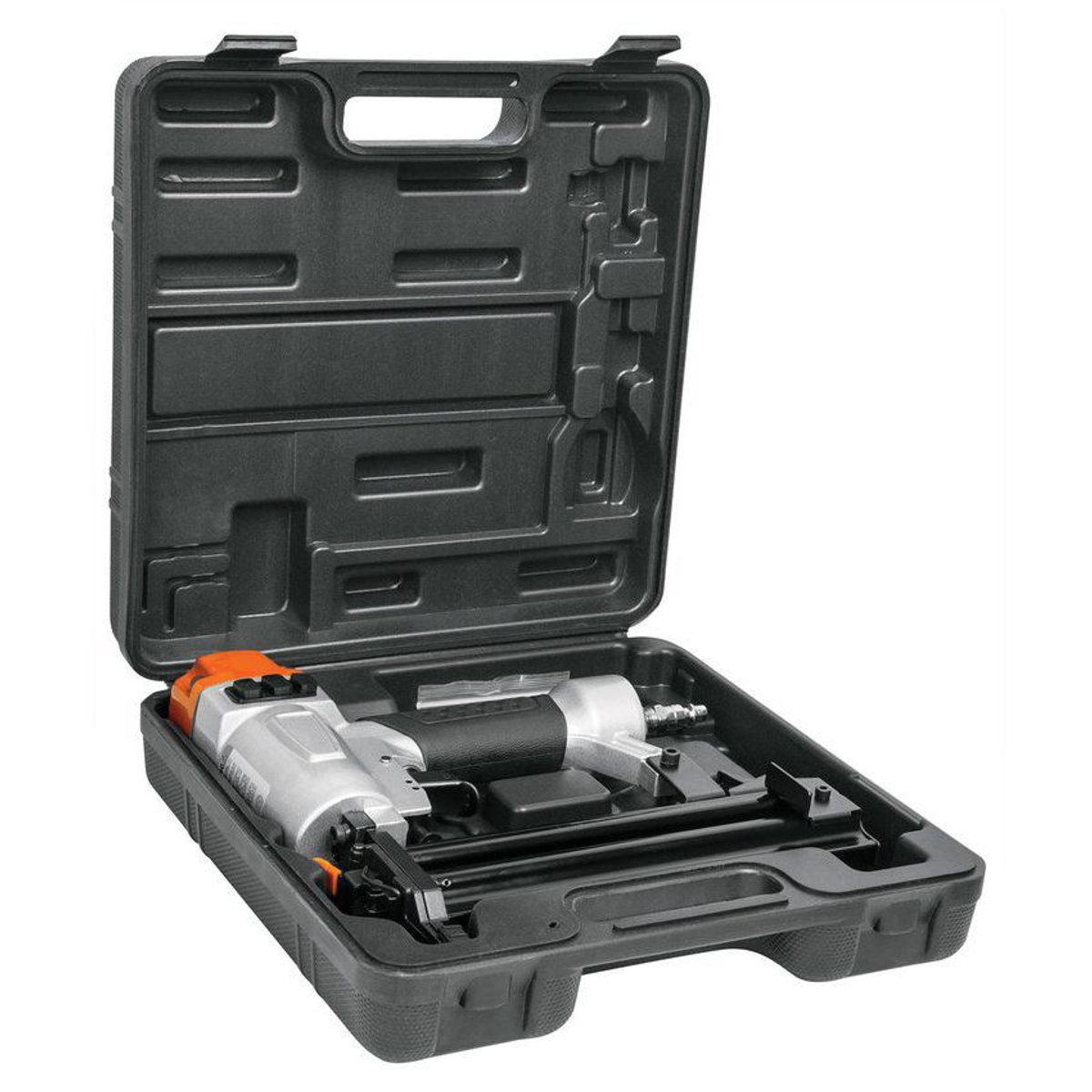 TRUPER - Clavadora Neumática Calibre 18 (1.24 Mm), Incluye Estuche Truper