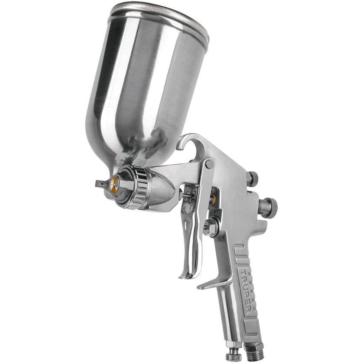 TRUPER - Pistola Para Pintar De Gravedad Lvmp 400 Ml, Boquilla 2.0 Mm Truper
