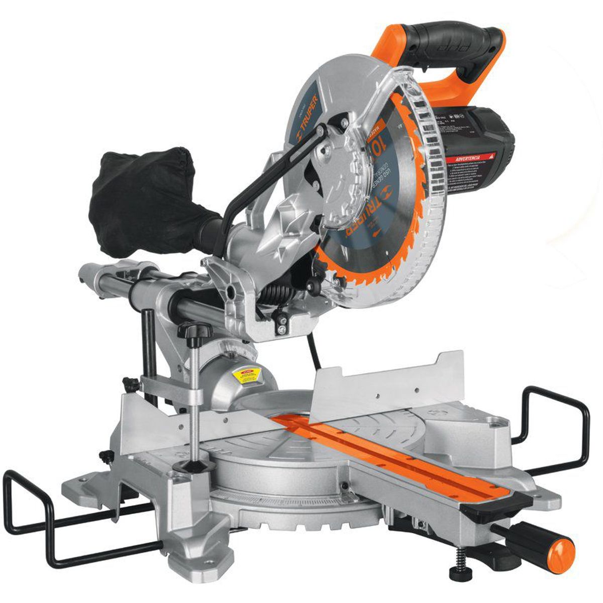 TRUPER - Sierra De Inglete Telescópica De 10", 1.900 W Y Guía Laser Truper