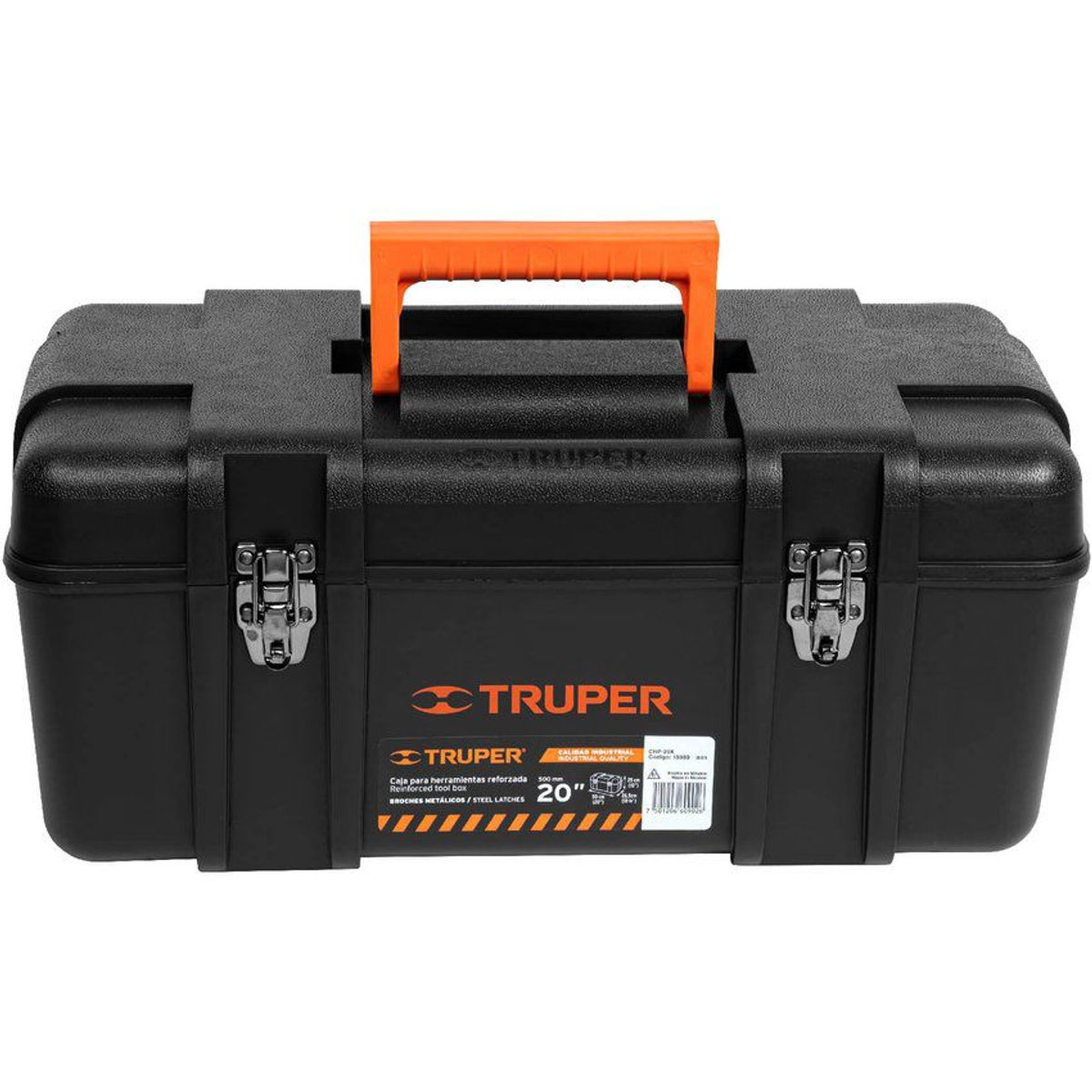 TRUPER - Caja De Herramientas Industrial De 51 Cm Con Charola Truper