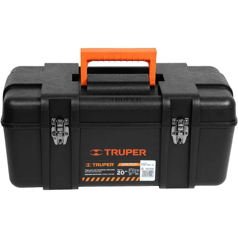 TRUPER - Caja De Herramientas Industrial De 51 Cm Con Charola Truper