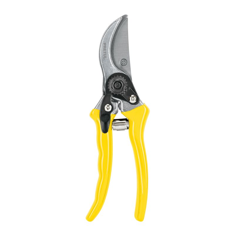 PRETUL - Tijera Para Poda De 22 Cm Con Cuchilla En Acero Templado Pretul