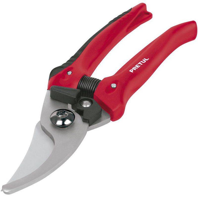 PRETUL - Tijera para Poda de 20 cm con Cuchilla en Acero Inoxidable Pretul