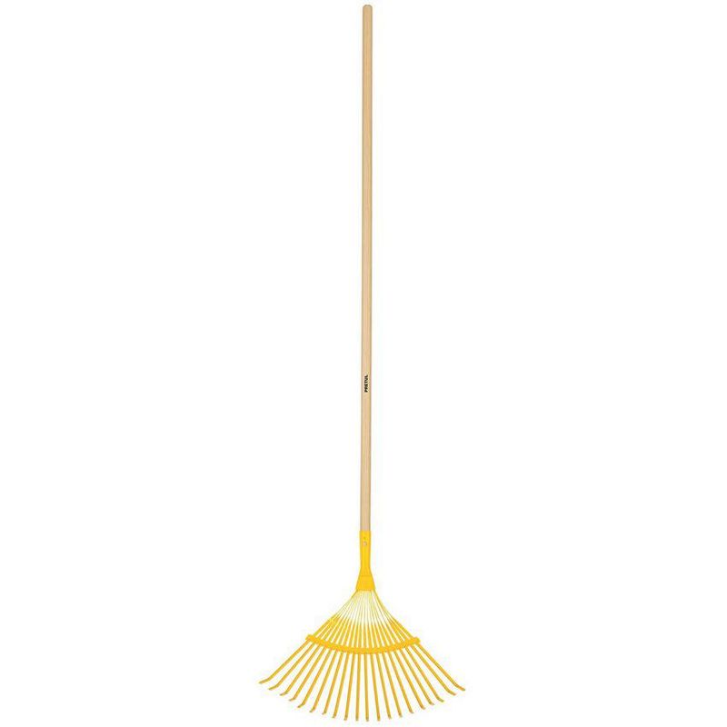 PRETUL - Rastrillo Metálico Curvo Con Mango, Cabeza De 43 Cm Pretul