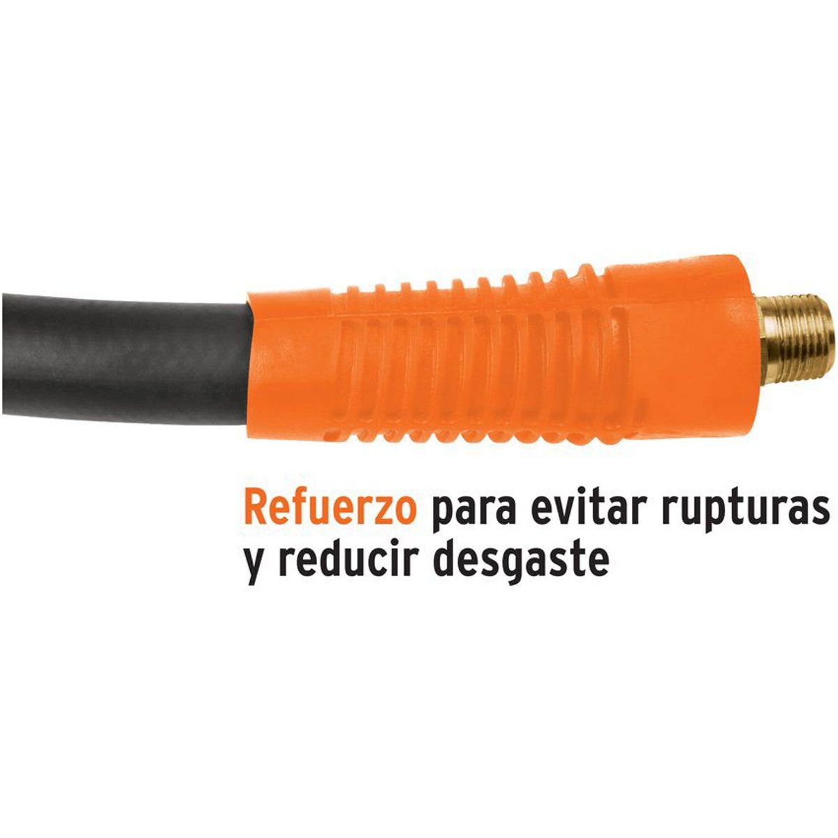 TRUPER - Manguera Para Compresor De Caucho 10 M, 1/4" Npt, 300 Psi Truper
