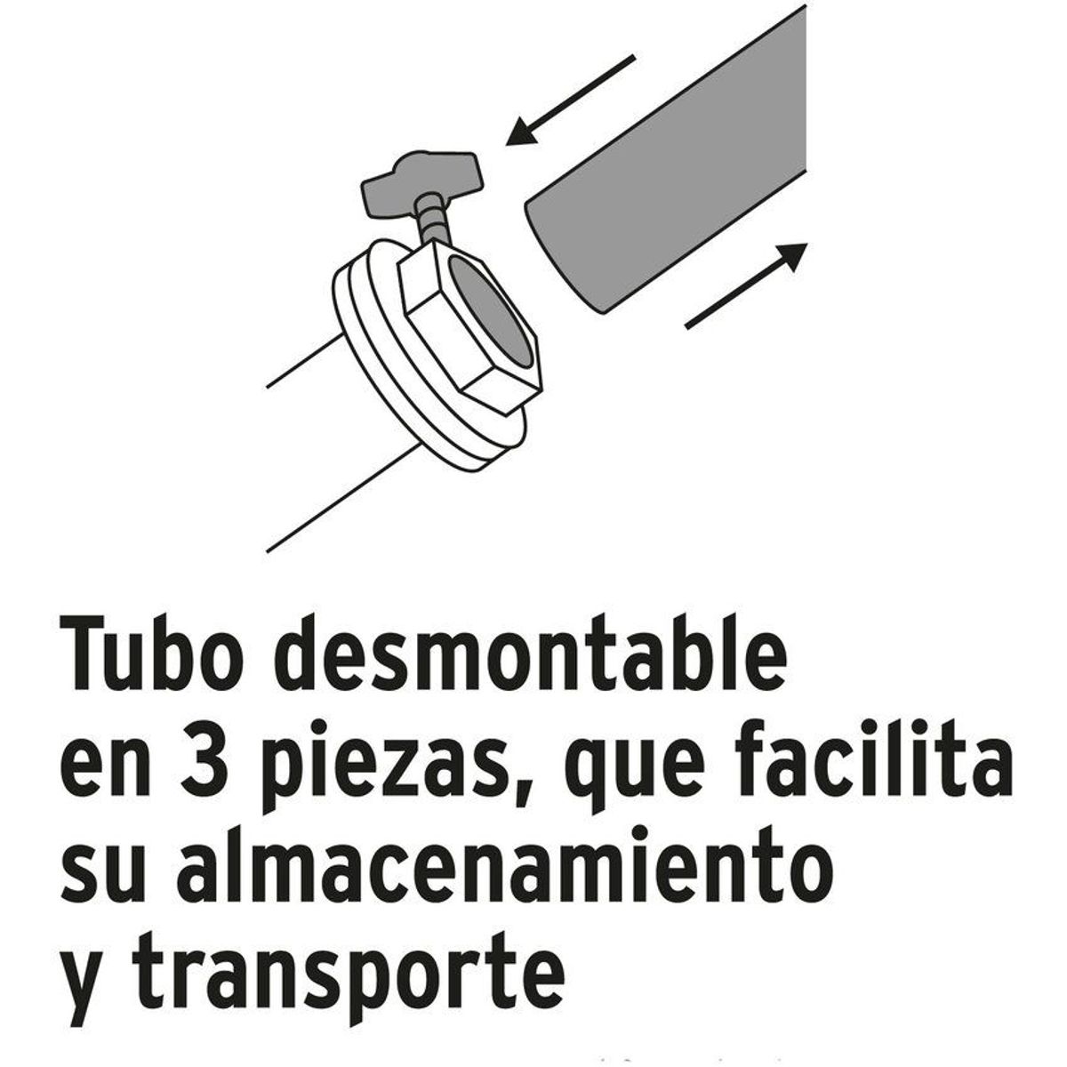 TRUPER - Bomba Extractora De Aceite, Con Manivela Y Tubo De Acero Truper