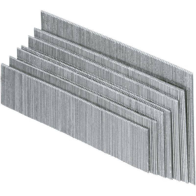 TRUPER - Caja De 10.000 Clavos Para Clavadora Calibre 23, Largo 25 Mm Truper