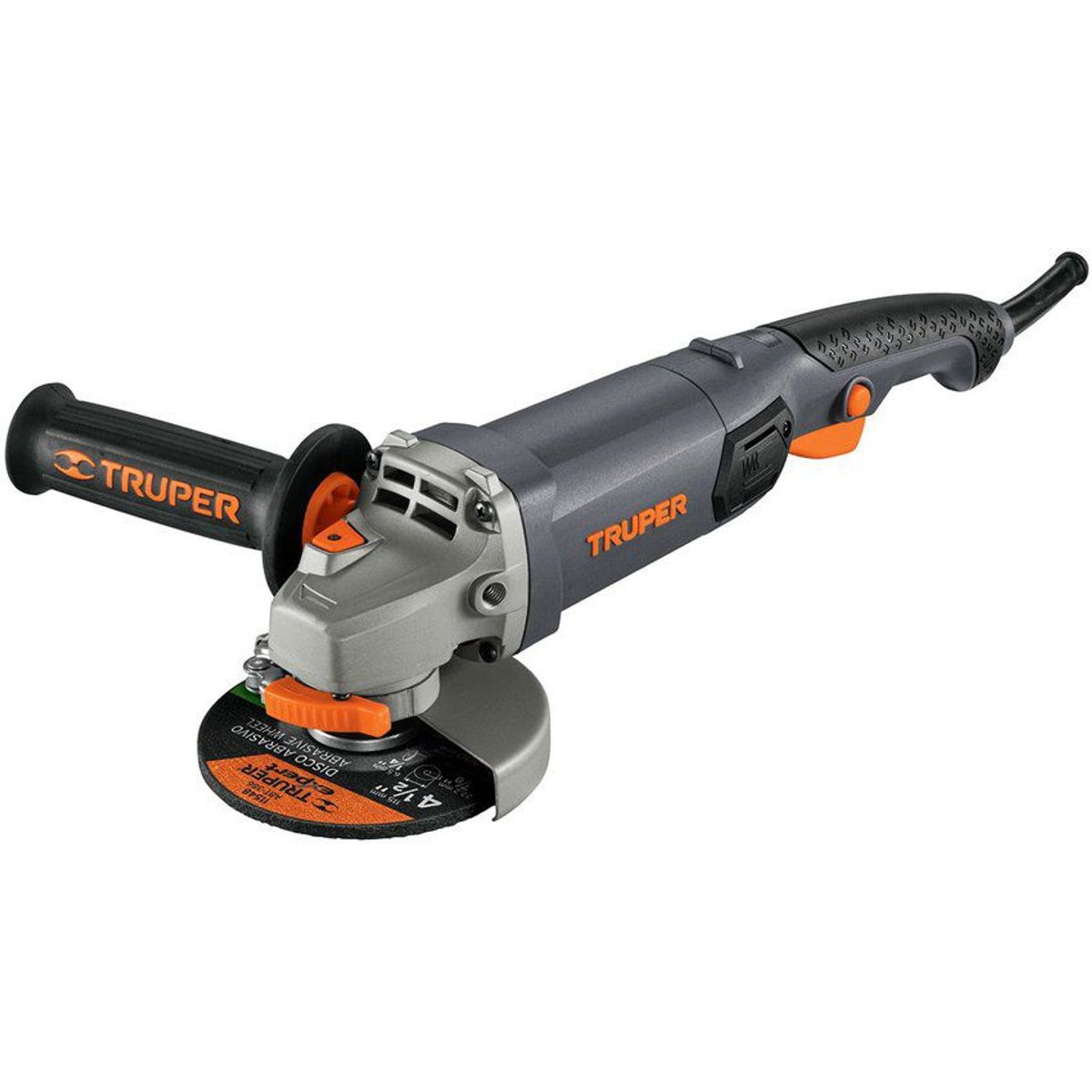 TRUPER - Pulidora Angular De 4.1/2" Industrial, 950 W, 11.000 Rpm Truper