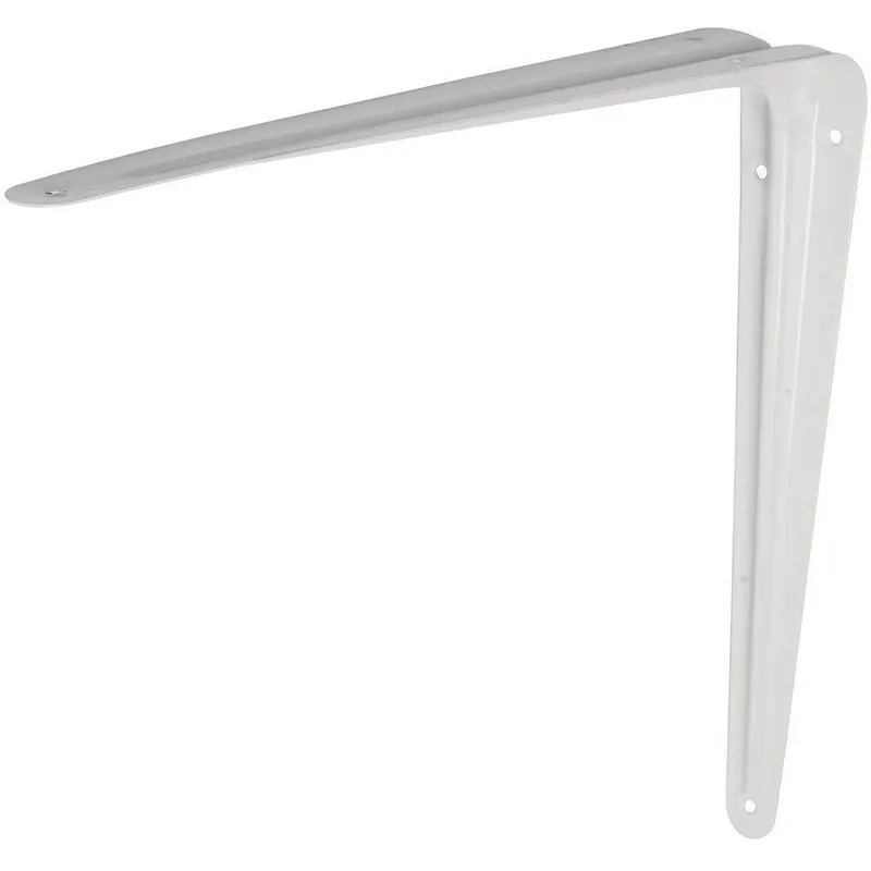 FIERO - Pie De Amigo Blanco De Acero 15 Kg, 10 Cm X 13 Cm Fiero