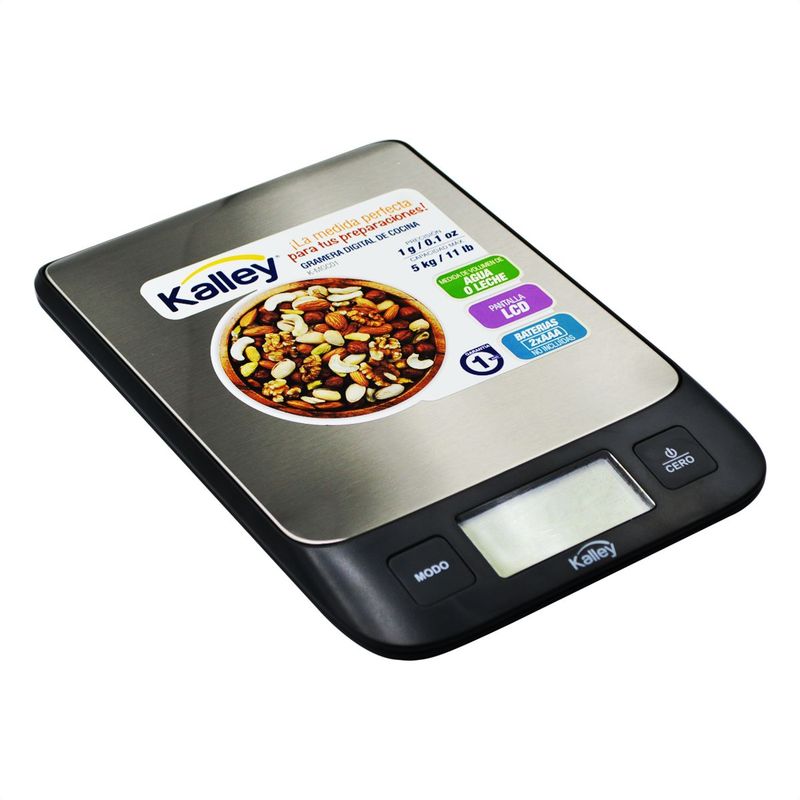 KALLEY - Gramera Balanza De Cocina Kalley 1g A 5kg k-mgc01