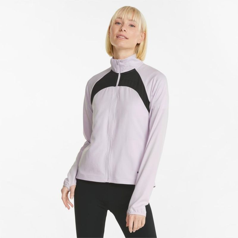 PUMA - SUDADERA PUMA ACTIVE WOVEN SUIT 847132-17 MORADO