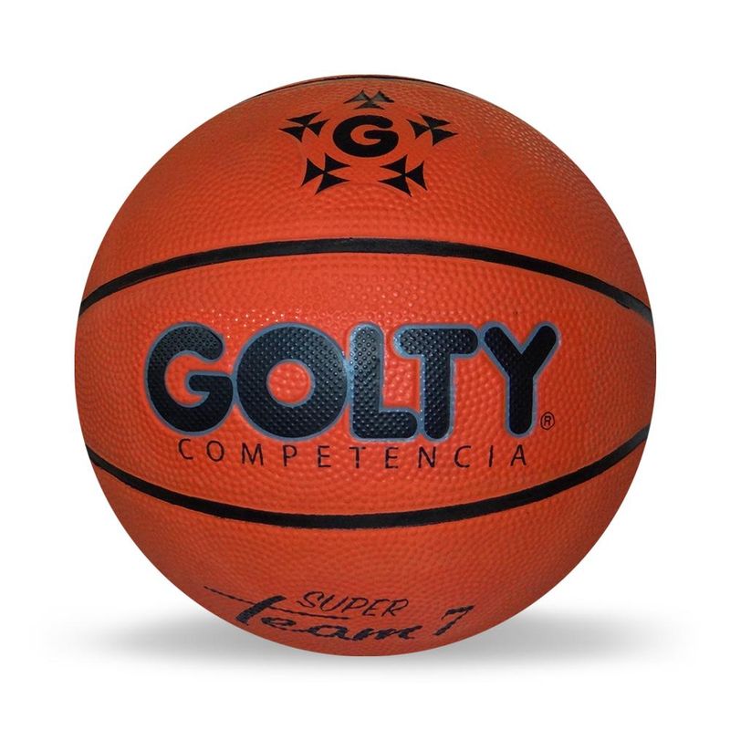 GOLTY - Balón Baloncesto Golty Competition Super Team No.7-Naranja