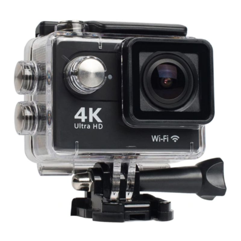 GENERICO - Cámara deportiva Wifi Acción 4K Full HD sumergible 30mt  Web Cam