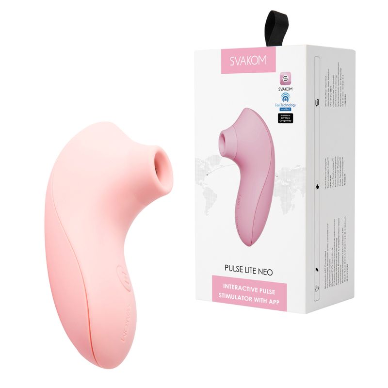 SVAKOM - Succionador Pulse Lite Neo Rosado Svakom