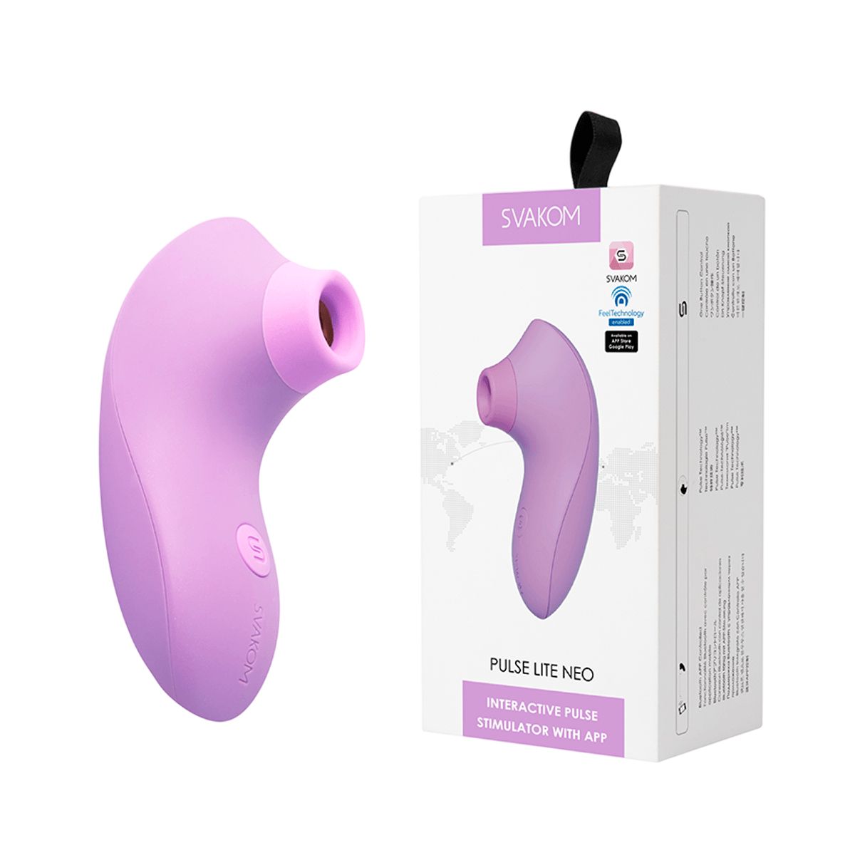 SVAKOM - Succionador Pulse Lite Neo Morado Svakom